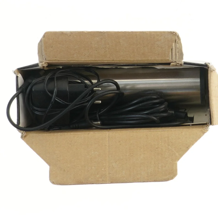 Mini elektrisk pumpe (str. 20 cm) til bl.a. bildæk