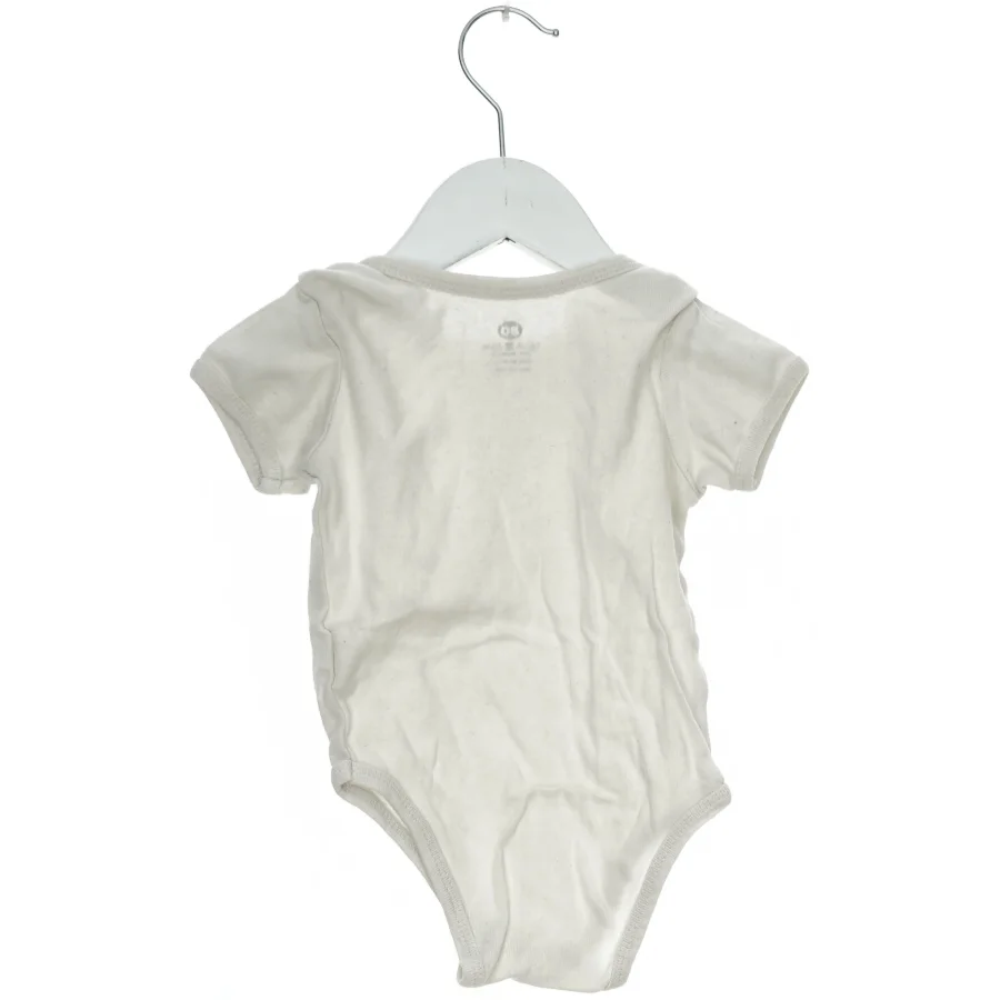 Hvid bodystocking til baby (str. 80)