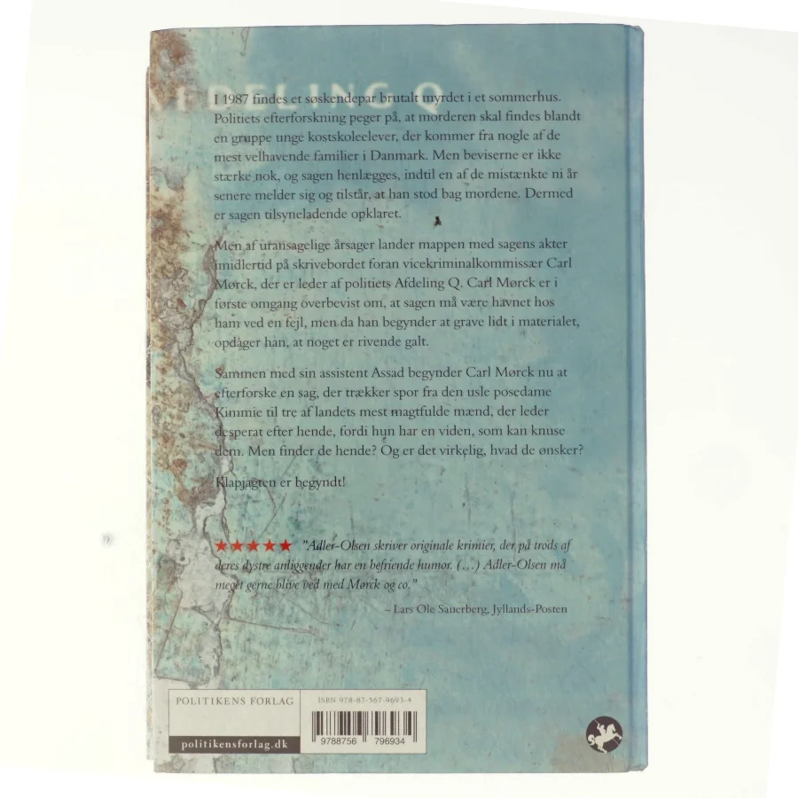 Fasandræberne af Jussi Adler-Olsen (Bog)