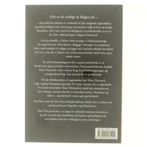 Ægteskab - partnerskab - samliv af Nina Thymark (Bog)