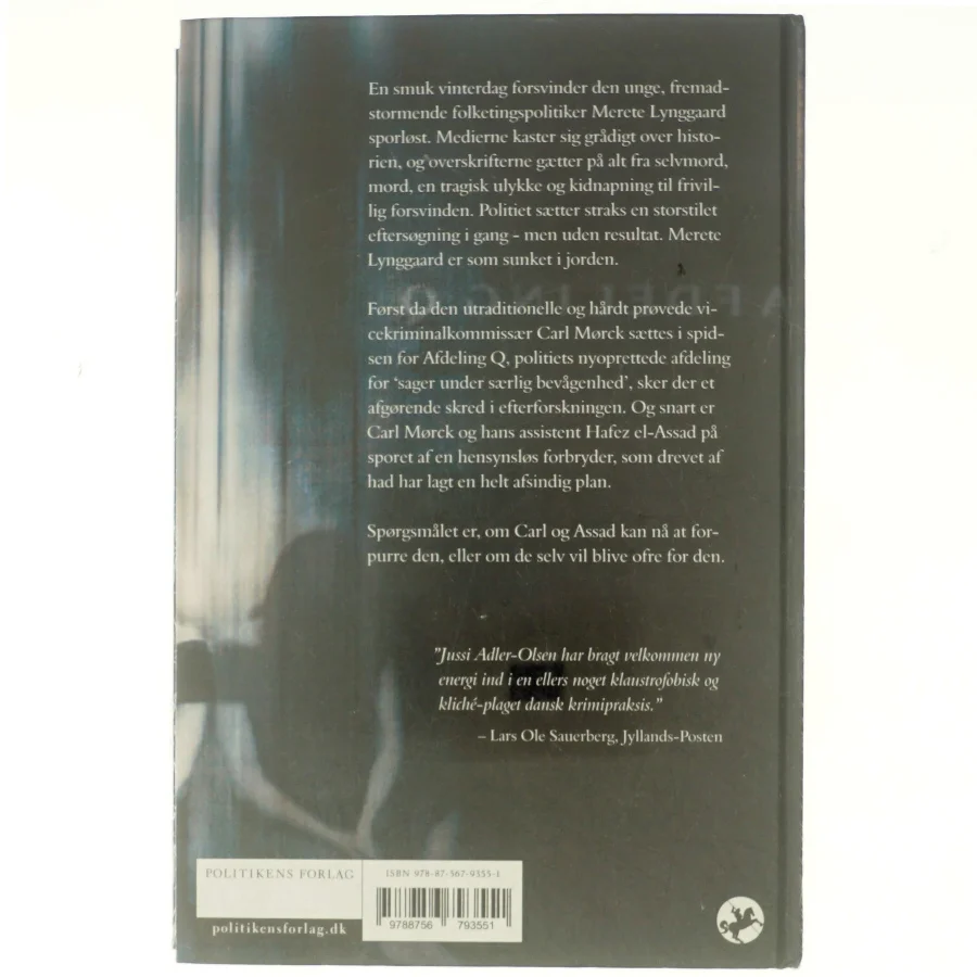 Kvinden i buret af Jussi Adler-Olsen (Bog)