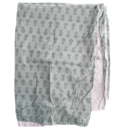 Børnesengetøj med kanin-print (str. 90 x 130. cm)