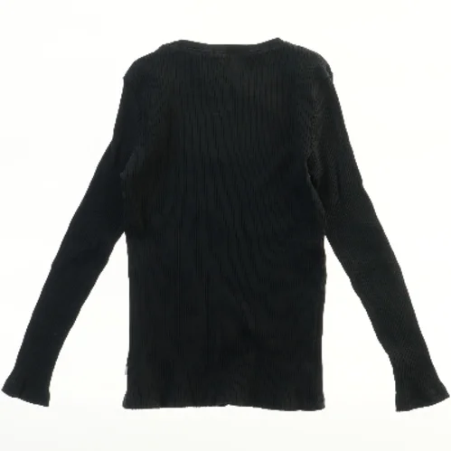 Langærmet ribbet trøje fra Lindex (str. 128)