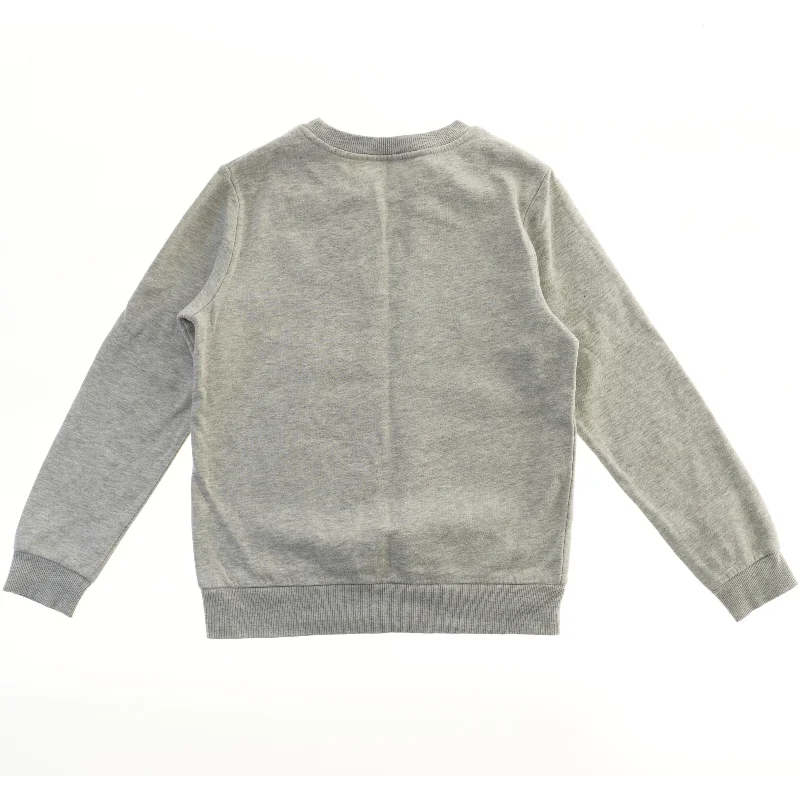 Grå sweatshirt med print fra LMTD (str. 146)