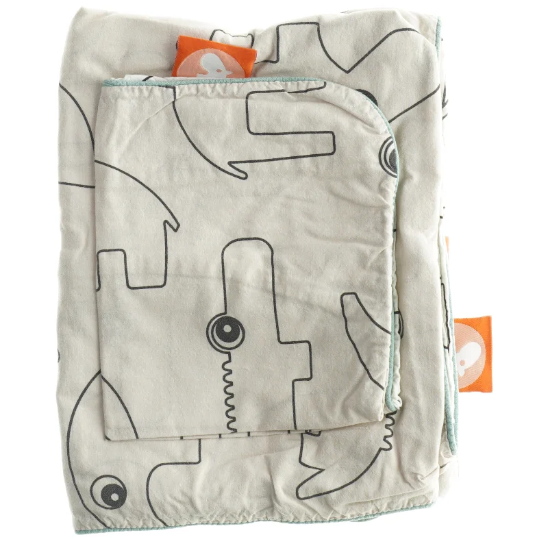 Sengetøj med dyremotiver fra Donebydeer (str. 90 x 120 cm)