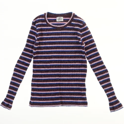 Langærmet bluse med striber fra Mads Nørgaard (str. 128)