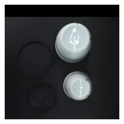 Keramiske opbevaringskrukker med låg fra Menu (str. 18,5 cm. ø. 14 cm. h. 14,5 cm. ø. 11,5 cm)