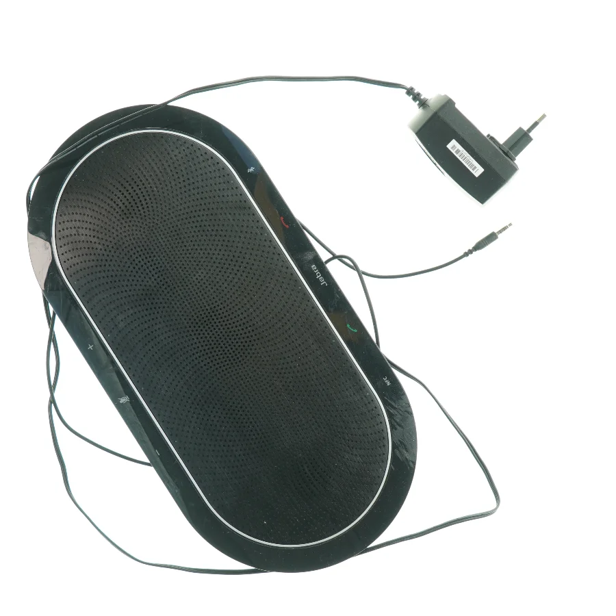 Sort jabra speak 810 med strømforsyning