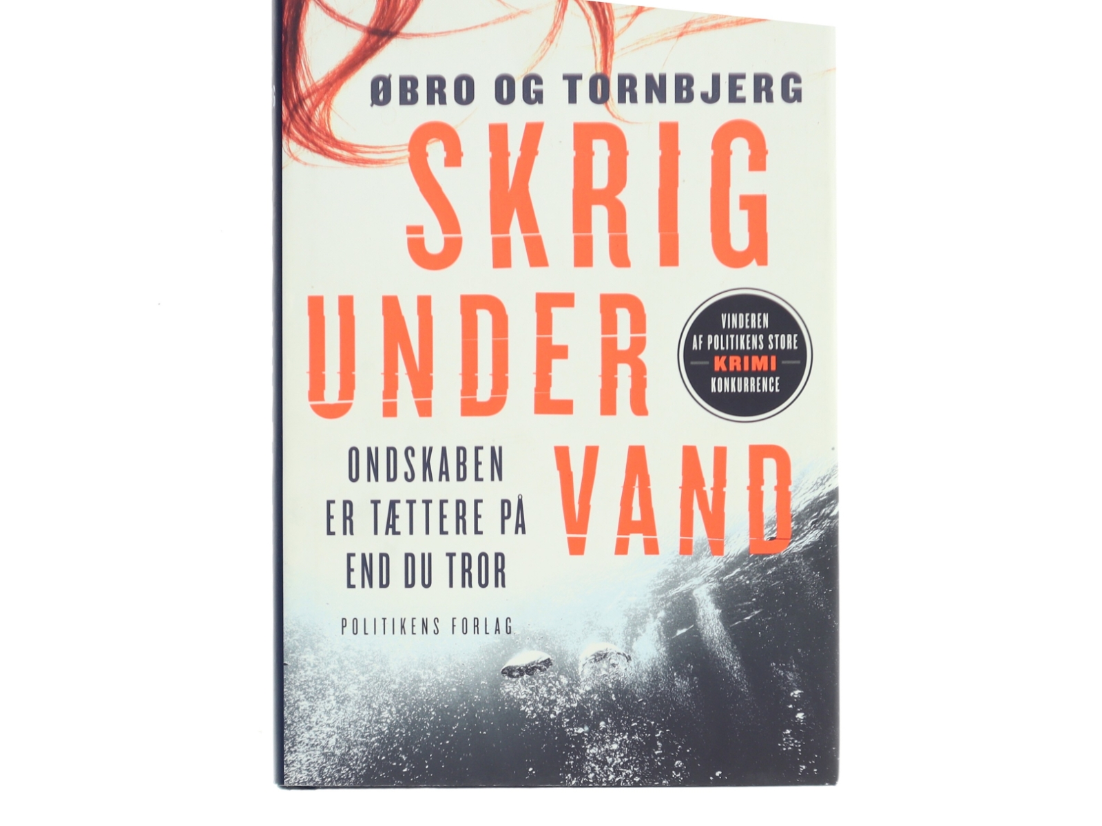 Skrig under vand af Jeanette Øbro Gerlow (Bog)