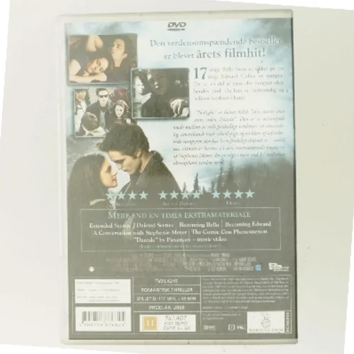 TWILIGHT med Ikke tilgængelig (DVD)