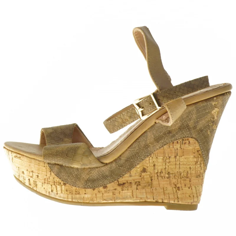 Sandaler med kilehæl (str. 37 )