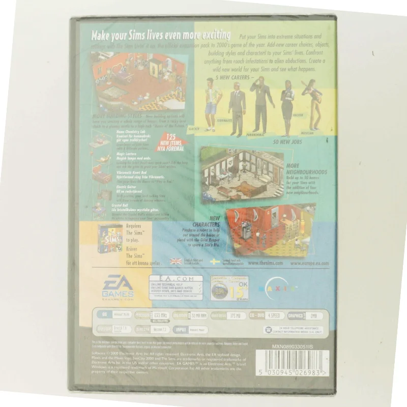 The Sims: Livin' It Up Expansion Pack (DVD)