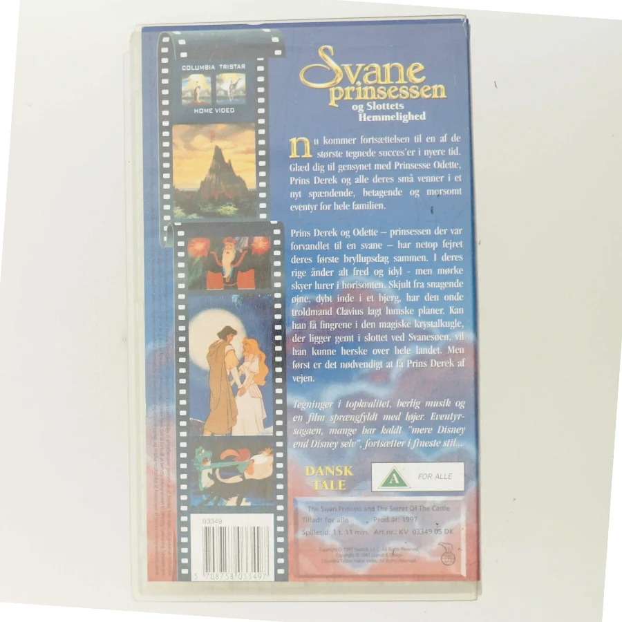 Svaneprinsessen og Slottets Hemmelighed (DVD)