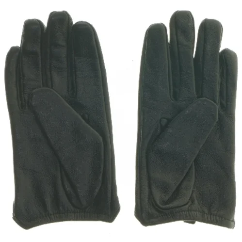 Læderhandsker med nitter (str. 18 cm)