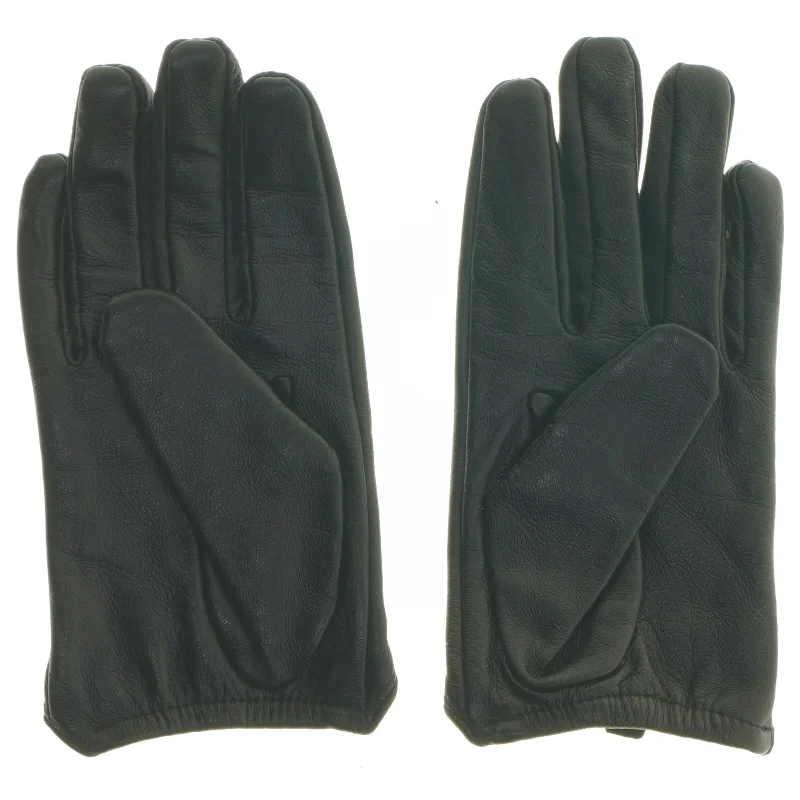 Læderhandsker med nitter (str. 18 cm)