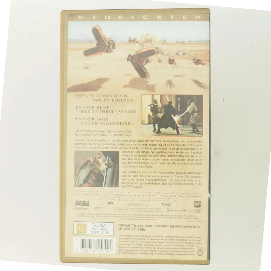 Star Wars I: Den usynlige fjende (DVD)