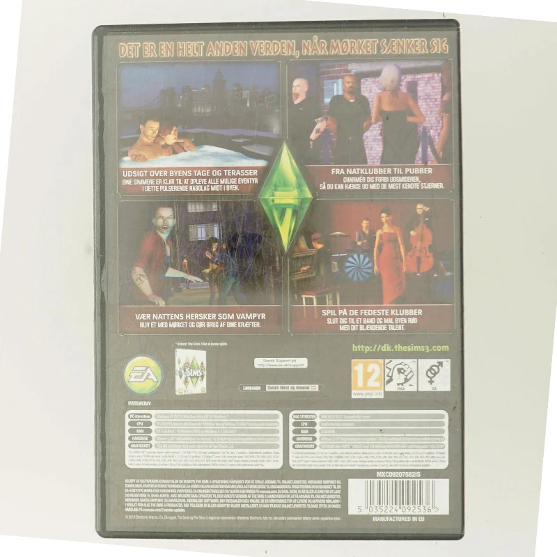 The Sims 3: Aftenunderholdning (DVD)