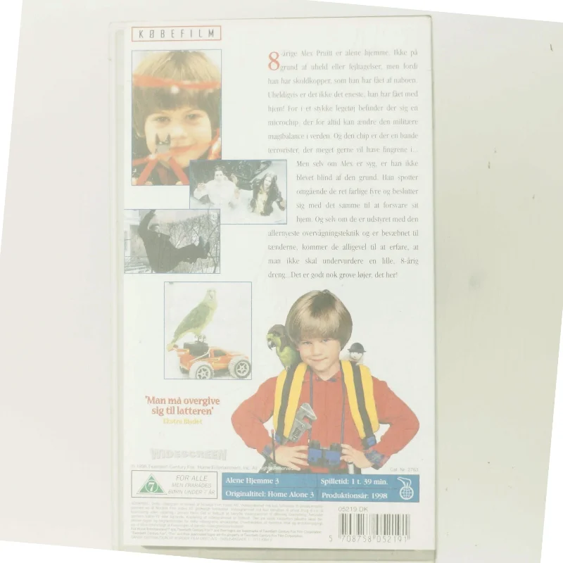 Alene Hjemme 3 med Skuespillere er sløret (DVD)