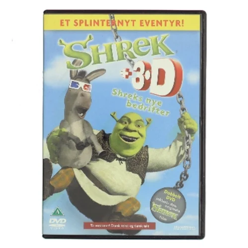 Shrek + 3D: Shreks nye bedrifter med Amin Jensen (DVD)