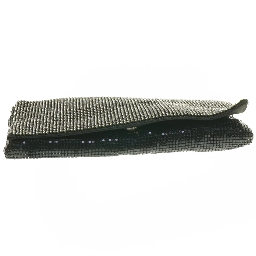 Praktisk clutch taske med perler (str. 25x13 cm)