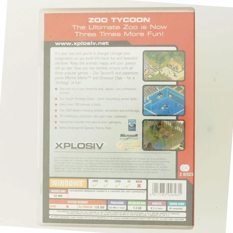 Zoo Tycoon Complete Collection (DVD)