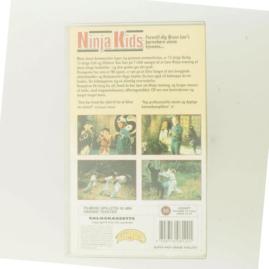 Ninja Kids med Victor Wong (DVD)