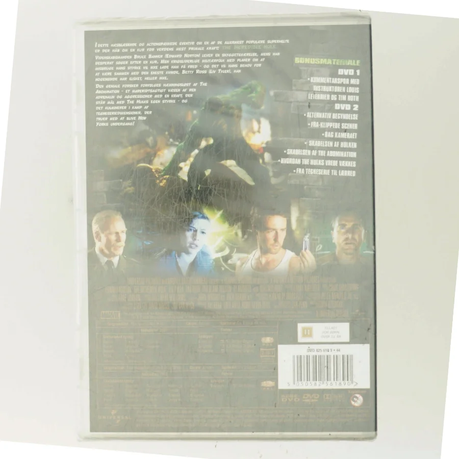 hulk med Edward Norton (DVD)