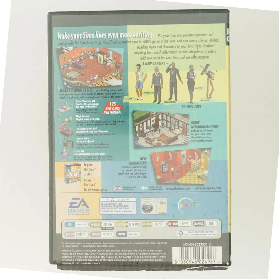 The Sims: Livin' It Up Expansion Pack (DVD)