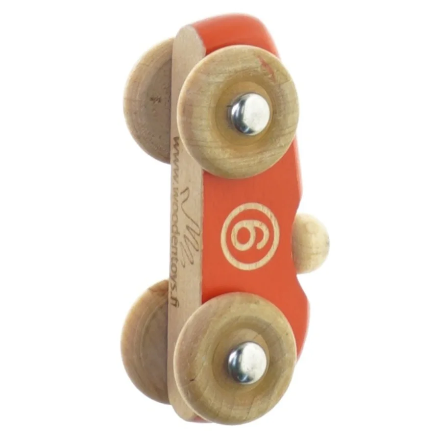 Racerbil fra Woodentoys (str. 11 x 4 cm)