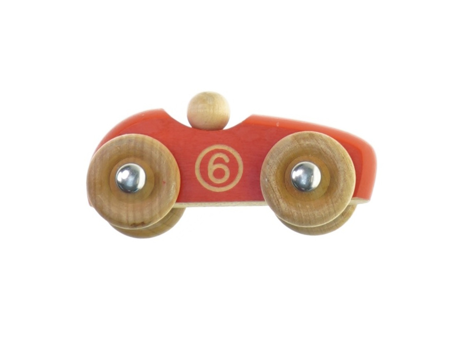 Racerbil fra Woodentoys (str. 11 x 4 cm)