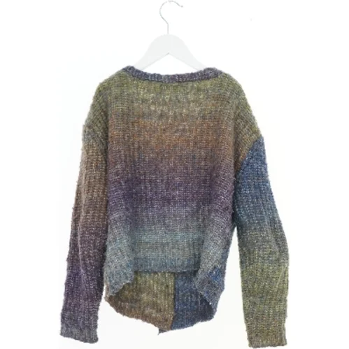 Strikket uldcardigan med farveskift fra LMTD (str. 152)