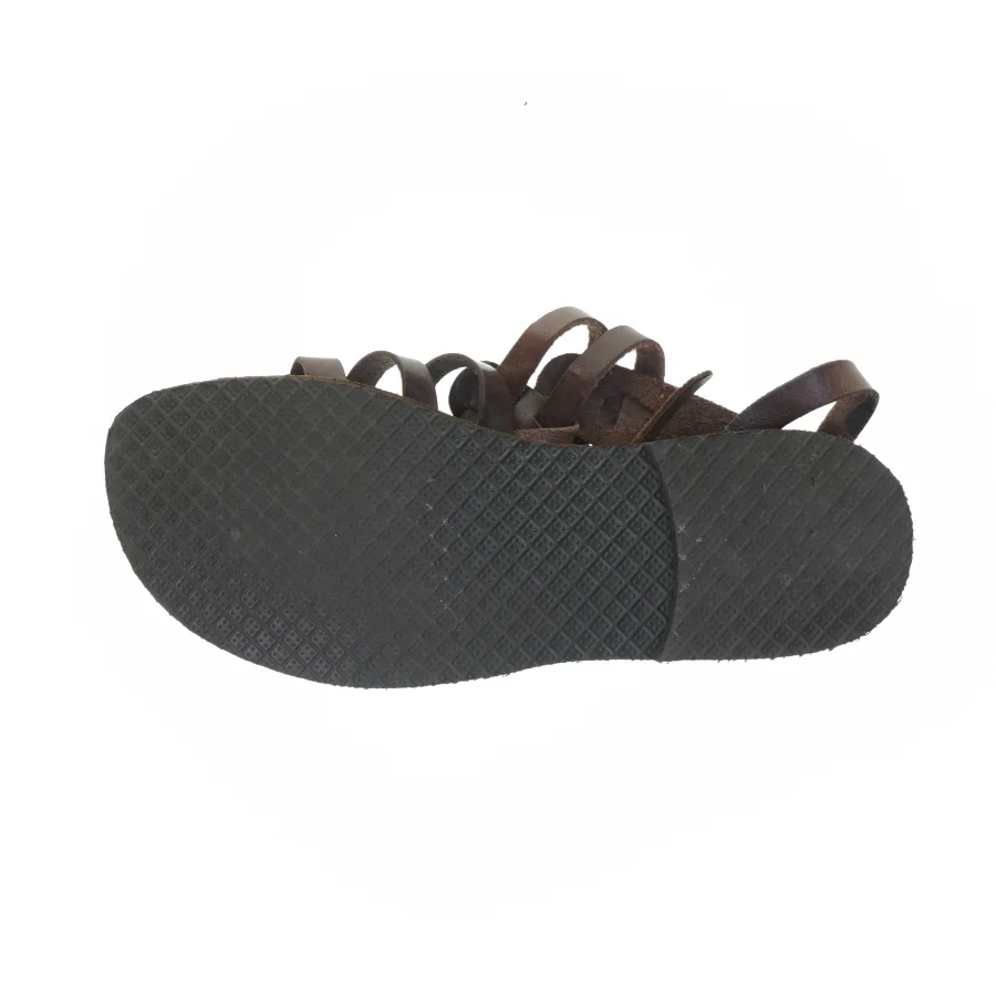 Flotte damesandaler i læder (str. 43)