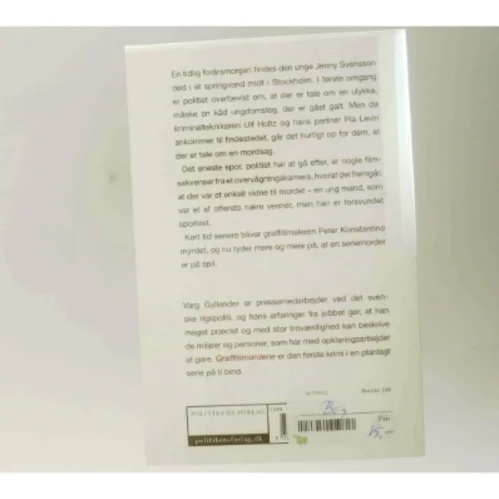 Graffitimorderne af Varg Gyllander (Bog)