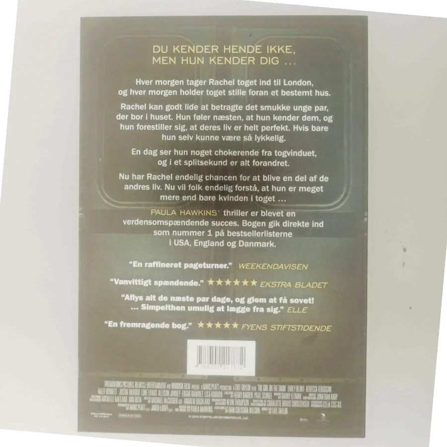 Kvinden i toget : thriller af Paula Hawkins (Bog)