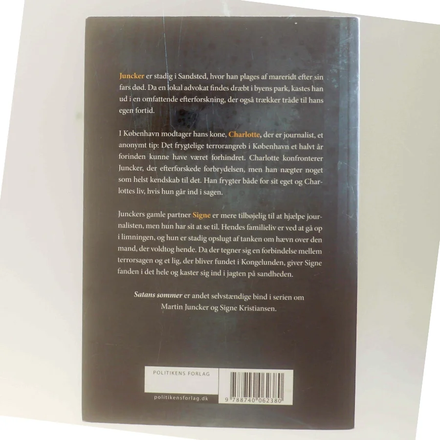 Satans sommer : krimi af Kim Faber (Bog)