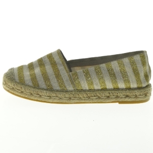 Espadrillos i guld og hvid fra Nome (str. 38)