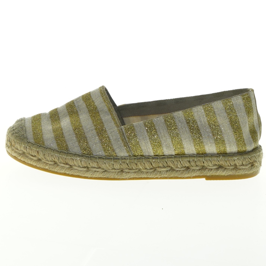 Espadrillos i guld og hvid fra Nome (str. 38)