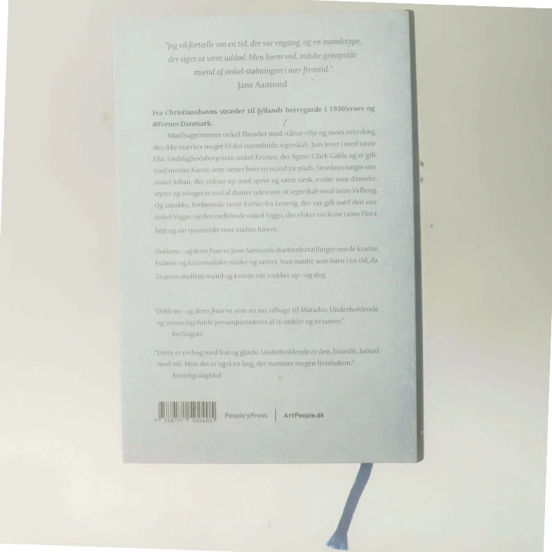 Onklerne og deres fruer af Jane Aamund (Bog)