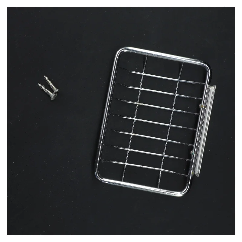 Væghængt trådkurv med skruer (str. 13x10 cm)