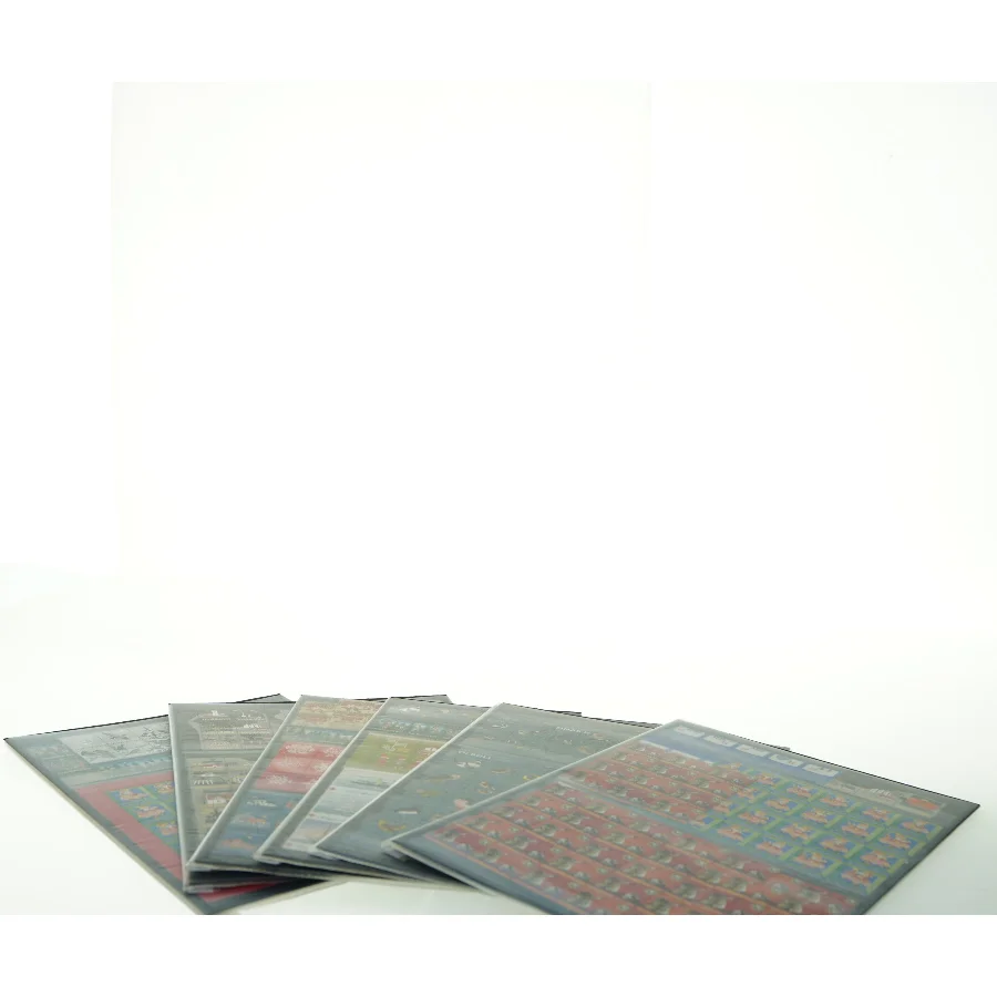 Julemærker (str. 6 stk 30x21 cm)