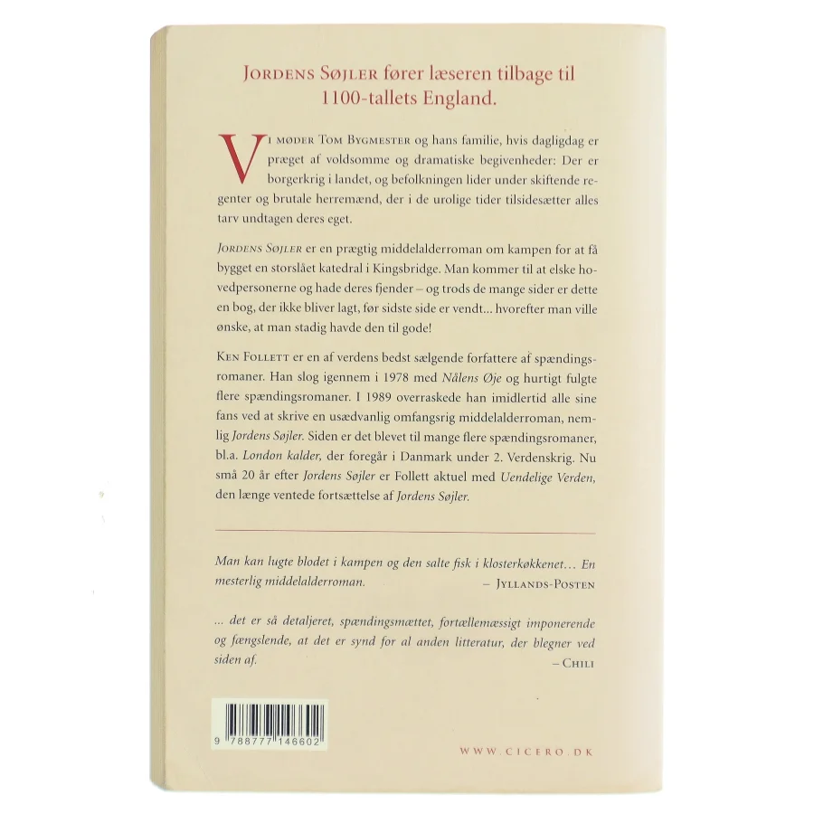 Jordens SÃ¸jler af Ken Follett (Bog)