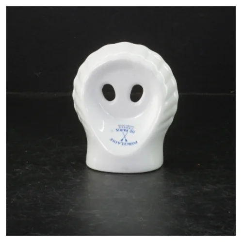 Sæbeskål til vægmontering fra Porcelaine de Paris (str. 12 cm)