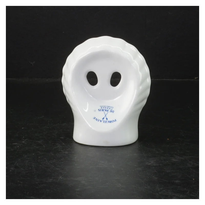 Sæbeskål til vægmontering fra Porcelaine de Paris (str. 12 cm)