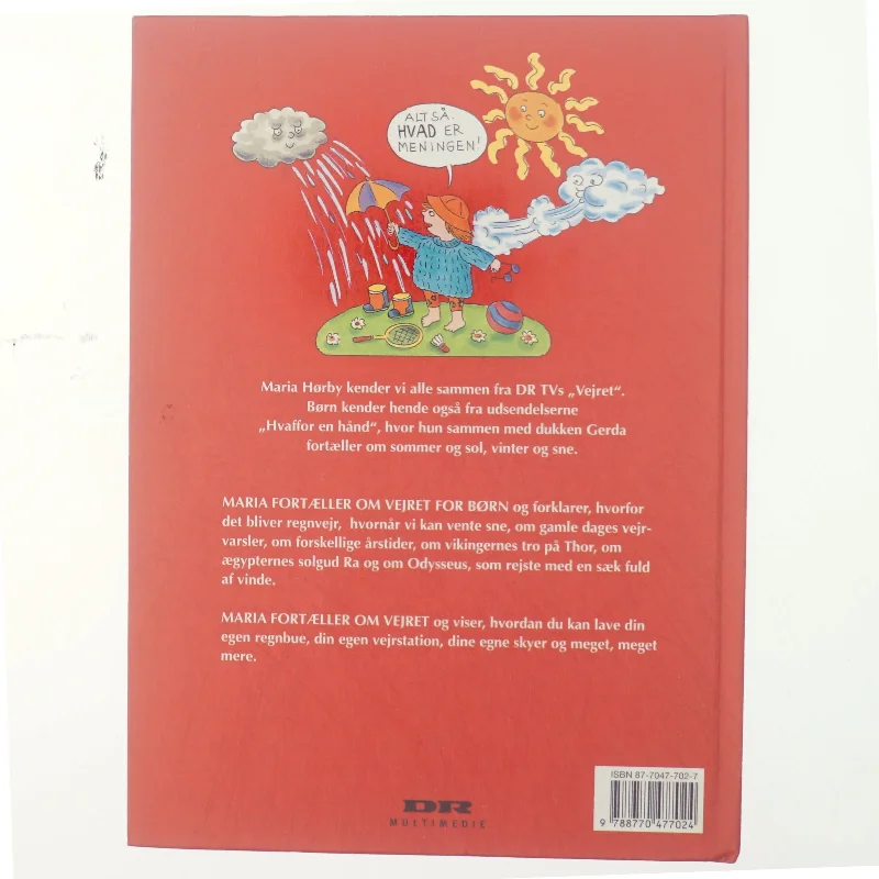 Maria fortæller om vejret for børn (Bog) fra DR