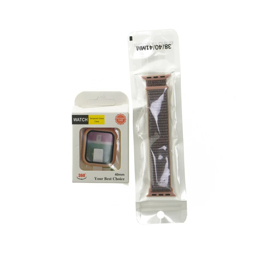 Urrem og skærmbeskytter til Apple watch (str. 13. x 3 cm)