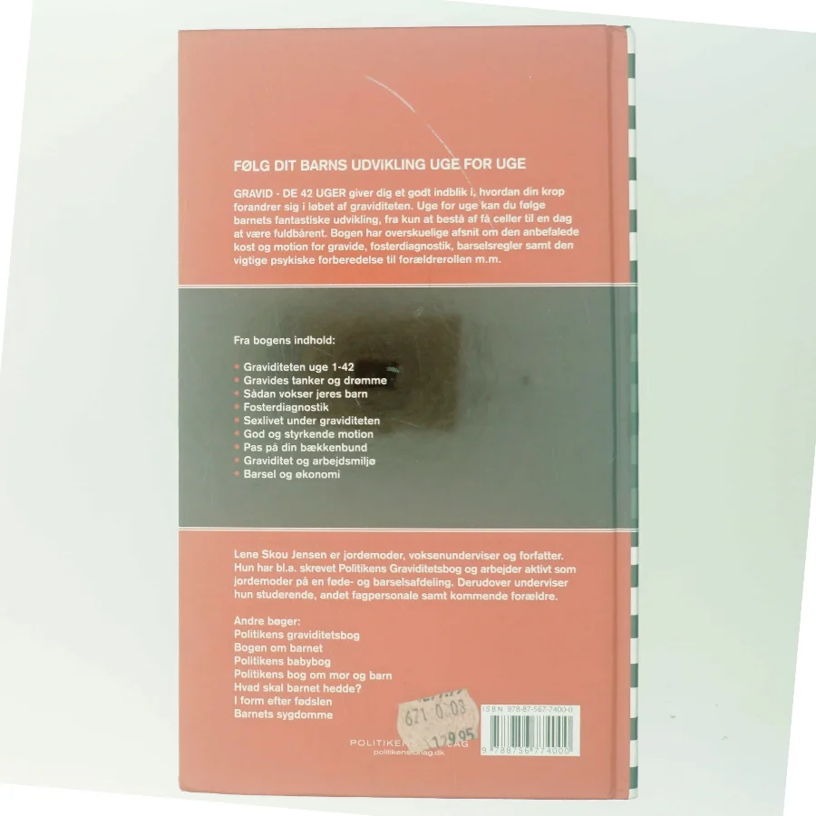 Gravid : de 42 uger af Lene Skou Jensen (Bog)