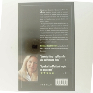 Nobels testamente af Liza Marklund (Bog)