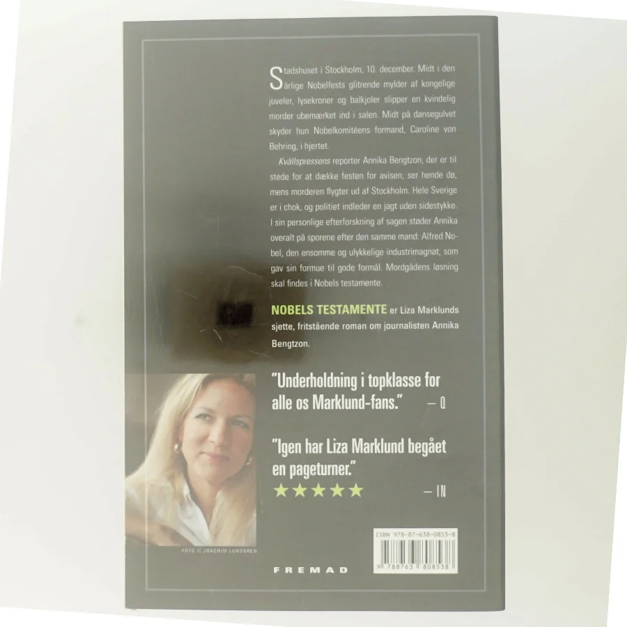 Nobels testamente af Liza Marklund (Bog)
