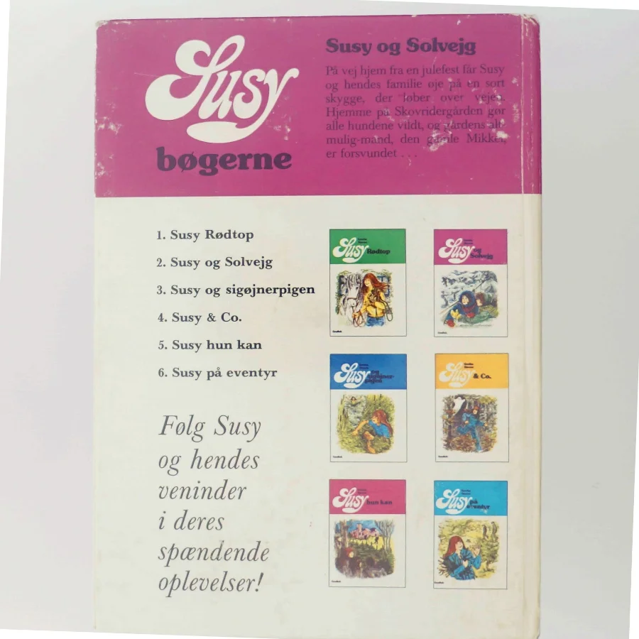 Susy og solvejg Bog