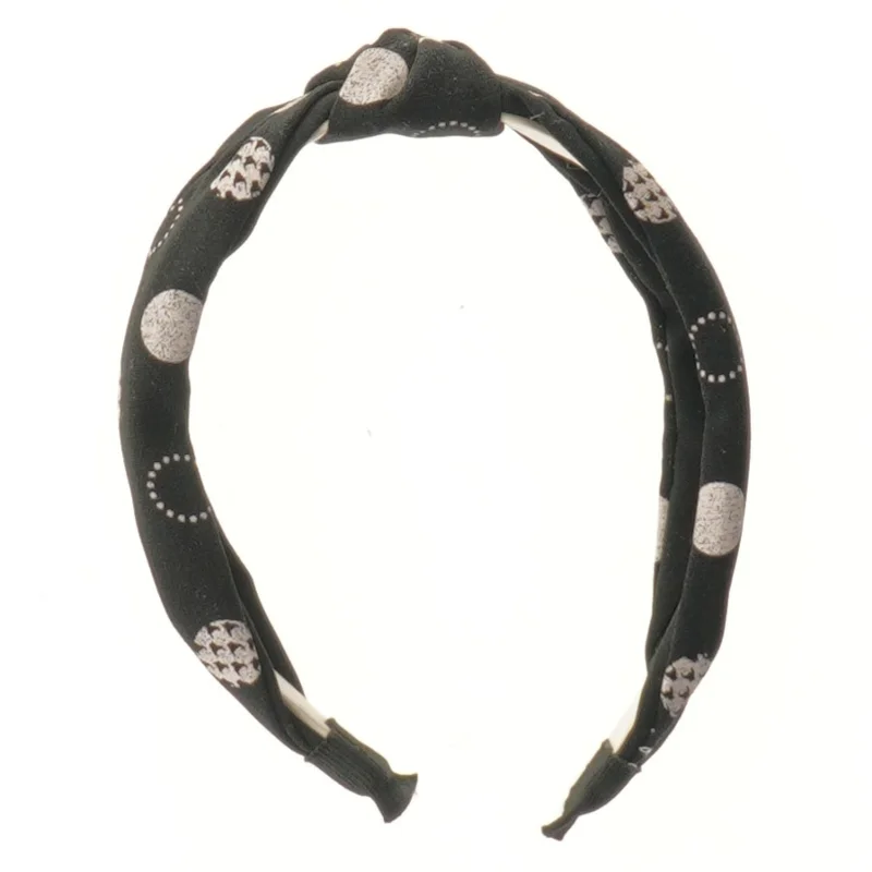 Hårbøjle med mønster (str. 17 cm)